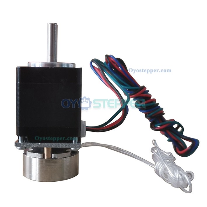 NEMA11 Stepper Motor with Brake 1.8 Deg 5.88Ncm 3.75V 0.67A 28 x 28mm 2 Phase D-Cut